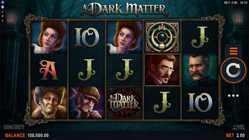 Атмосферный игровой автомат «Dark Matter» в казино Vulkan Deluxe